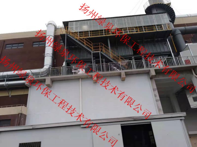上海某工程一套18.1萬風量轉(zhuǎn)輪+6萬風量RTO現(xiàn)場安裝成功，已正式投入生產(chǎn)