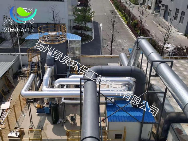 蘇州迪睿合VOCs廢氣治理改造工程RRTO+沸石轉(zhuǎn)輪 25000m3/h