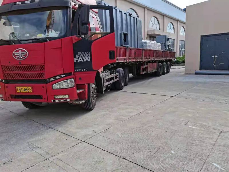 揚州興晟新能源 活性炭轉筒+CO設備已裝車發(fā)貨
