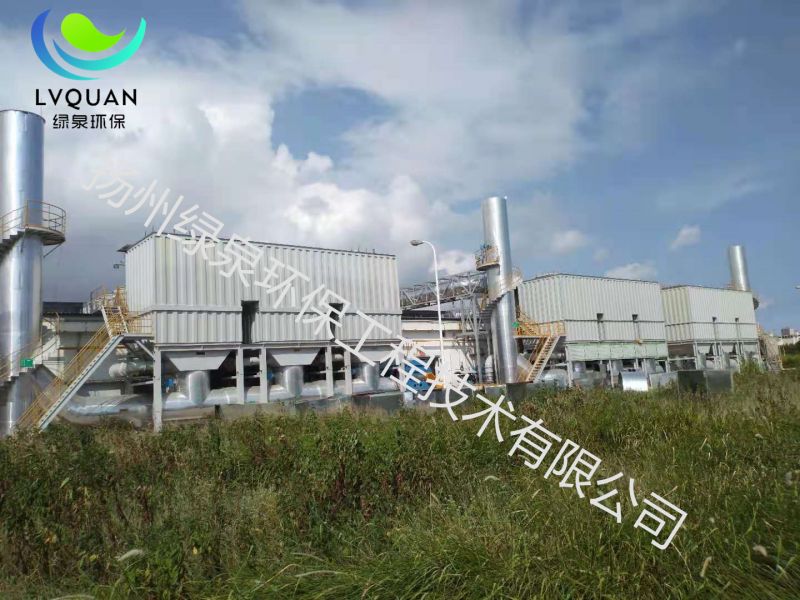 臺資企業(yè)三套涂布VOCs廢氣處理RTO設備，單套風量60000m3/h，運行效果良好