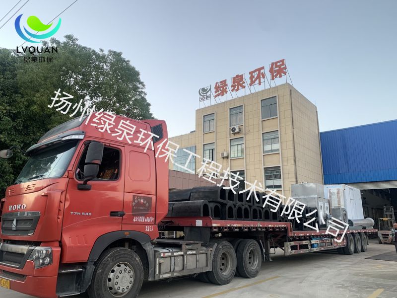 合肥某國資項(xiàng)目5000風(fēng)量催化燃燒裝車發(fā)貨