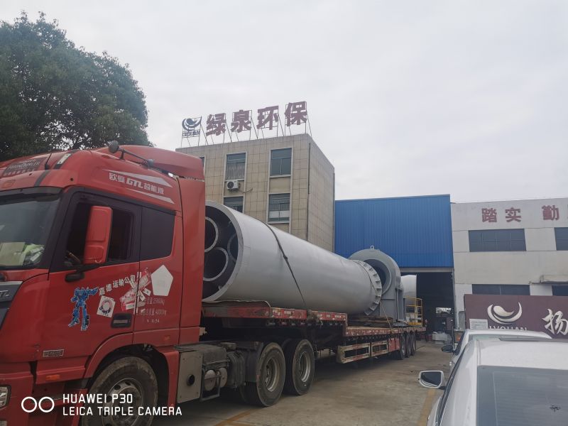 12萬風量沸石轉輪+三床1萬風量RTO系統及活性炭吸附工藝設備裝車發(fā)往蘇州