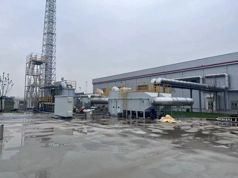嘉興隆基光伏科技有限公司 四套34000m3 /h沸石轉(zhuǎn)輪+3000m3 /hRTO