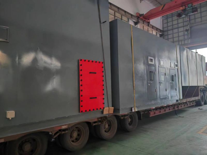 上海軌道交通元江路基地15萬(wàn)風(fēng)量沸石轉(zhuǎn)筒+7500風(fēng)量催化燃燒設(shè)備發(fā)貨、安裝